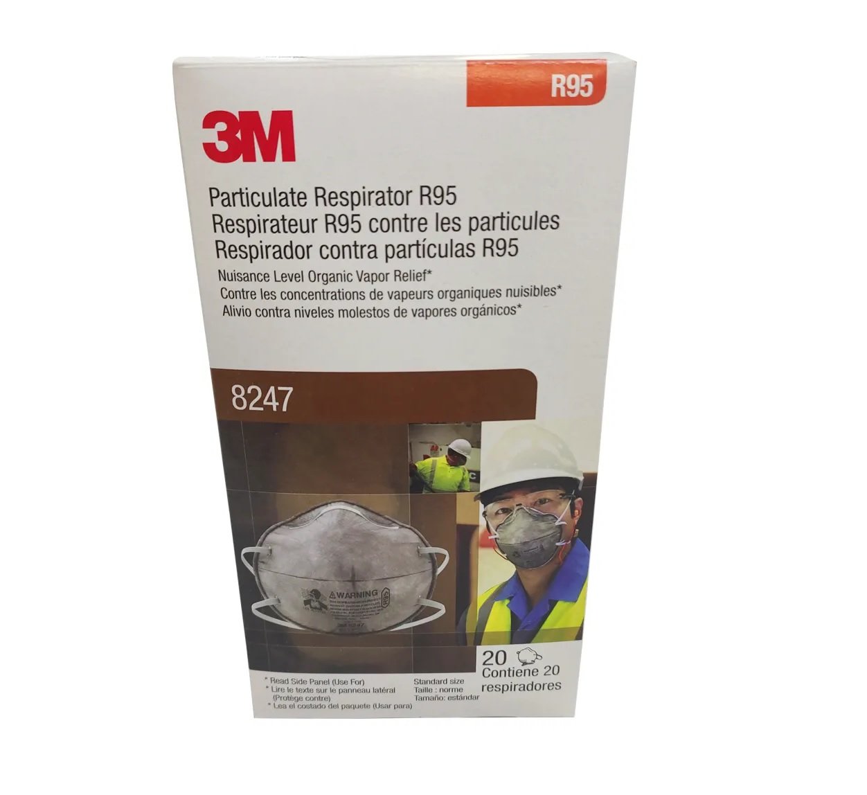 RESPIRADOR 3M 8247 N95