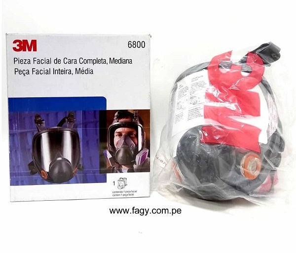 RESPIRADOR 3M DE CARA COMPLETA 6800 (SMALL)