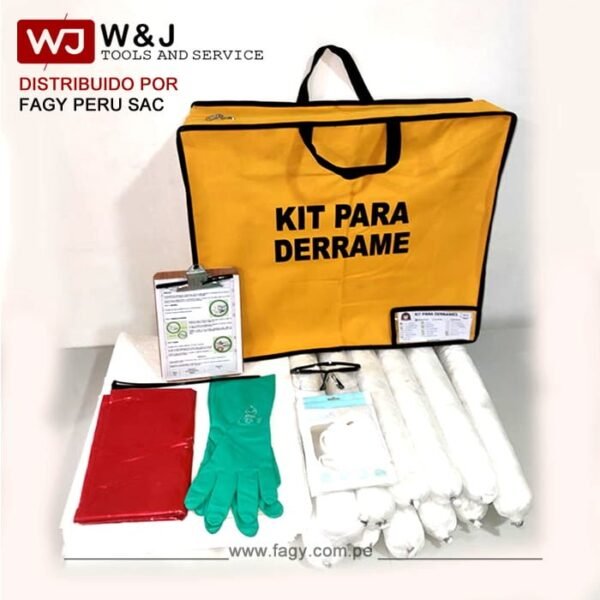 Kit Antiderrame Hidrocarburos Maletin 50L